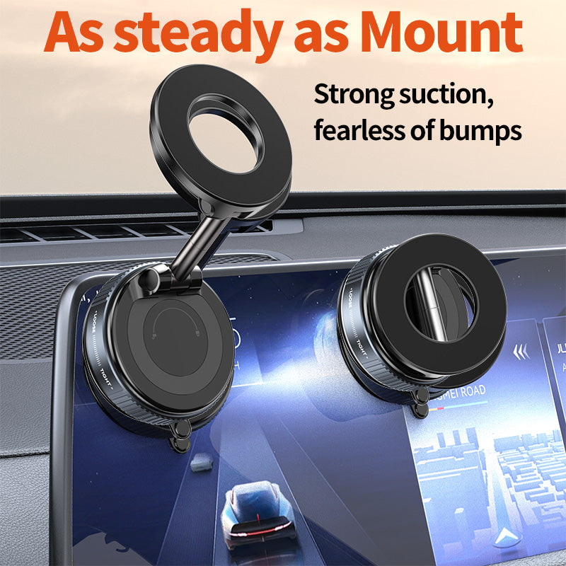 360° Rotation Magnetic Car Phone Holder (Gen- 5)