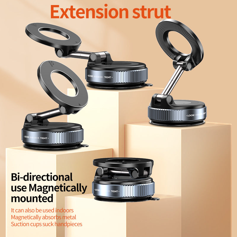 360° Rotation Magnetic Car Phone Holder (Gen- 5)